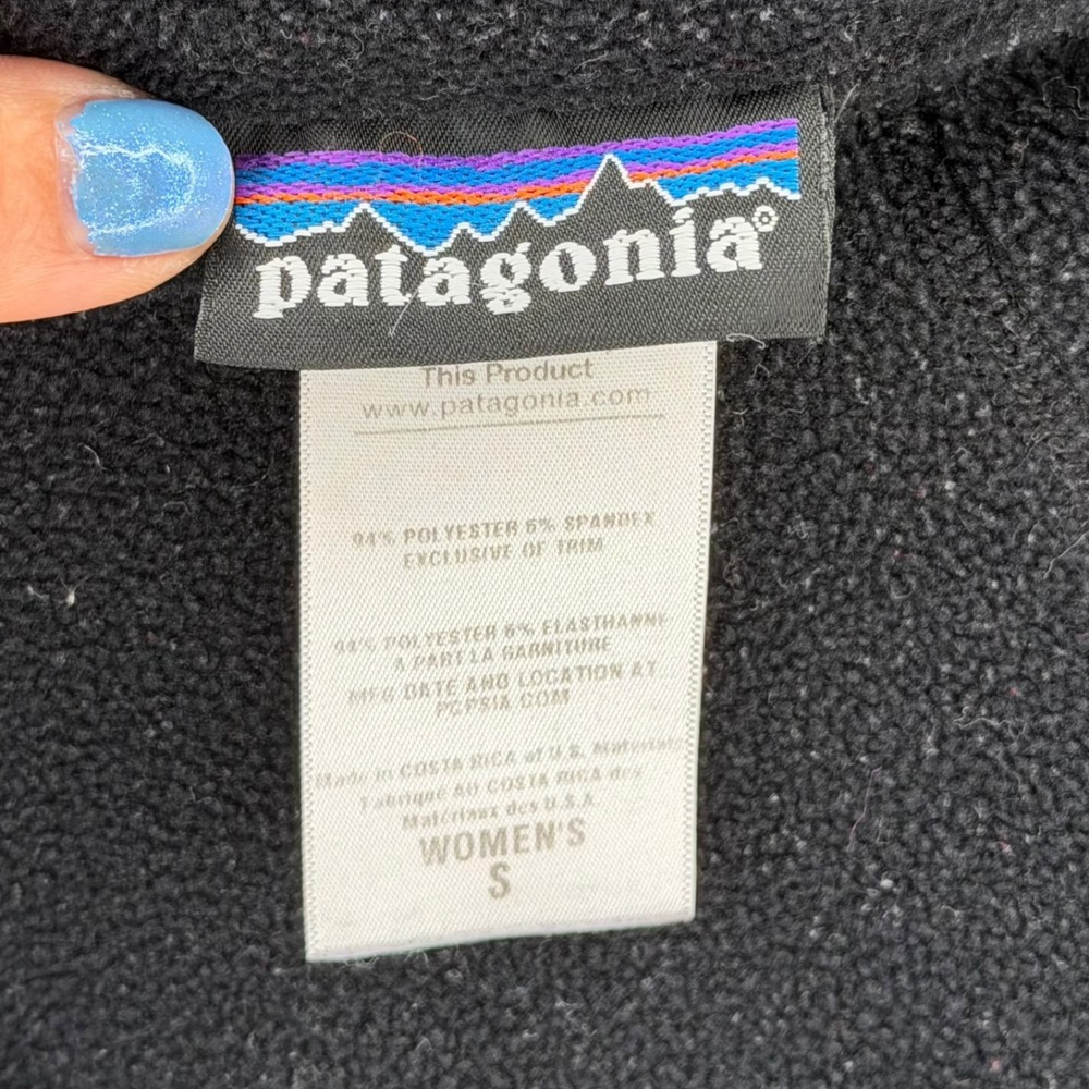PATAGONIA Capilene Expedition Zip Neck Fleece Baselayer 1/2 Zip Women's Small - Picture 8 of 8